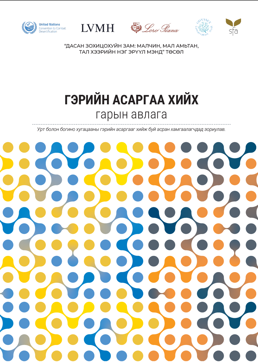 Гэрийн асаргаа хийх гарын авлагын нүүр